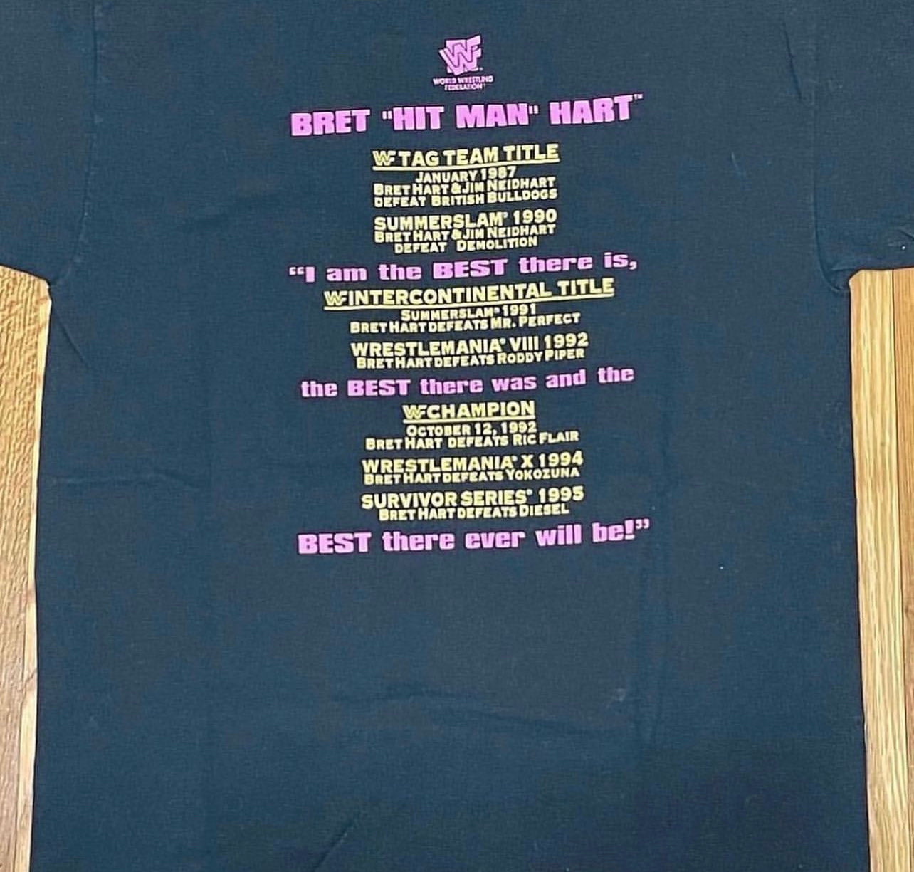 WWF 1996 Bret Hitman Hart