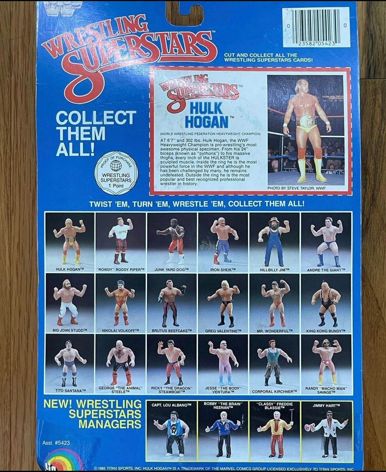 WWF 1985 Hulk Hogan LJN