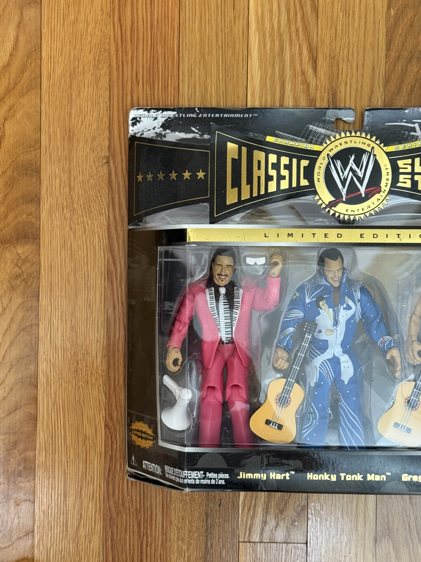 WWE 2007 Classic superstars Honky, Greg, Jimmy Hart